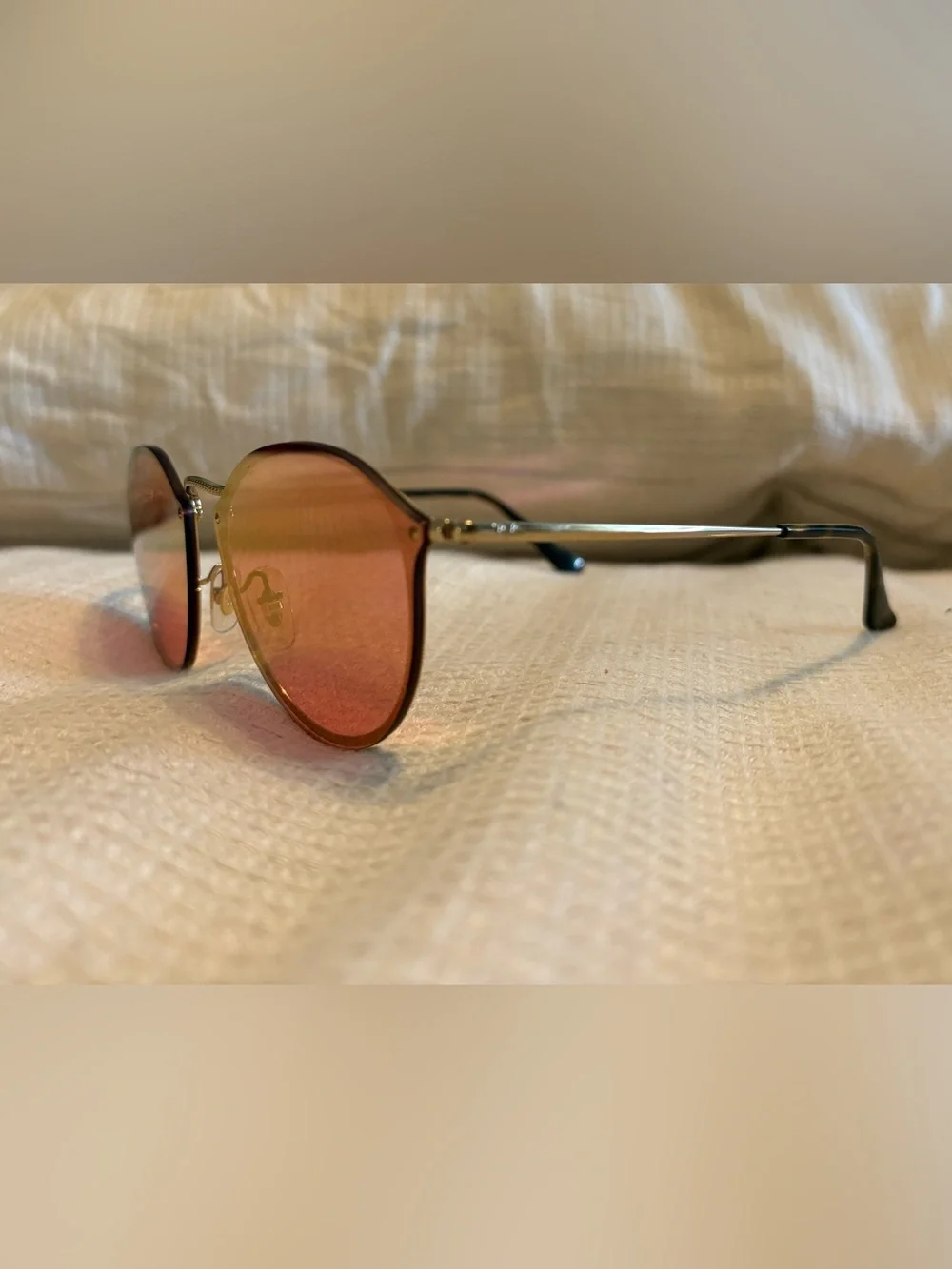 Women's Pink Round Sunglasses - Ray Ban